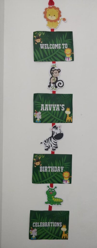 welcome banner