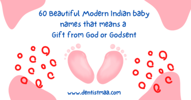 60 Beautiful Modern Indian baby names that means a Gift from God or Godsent , baby names