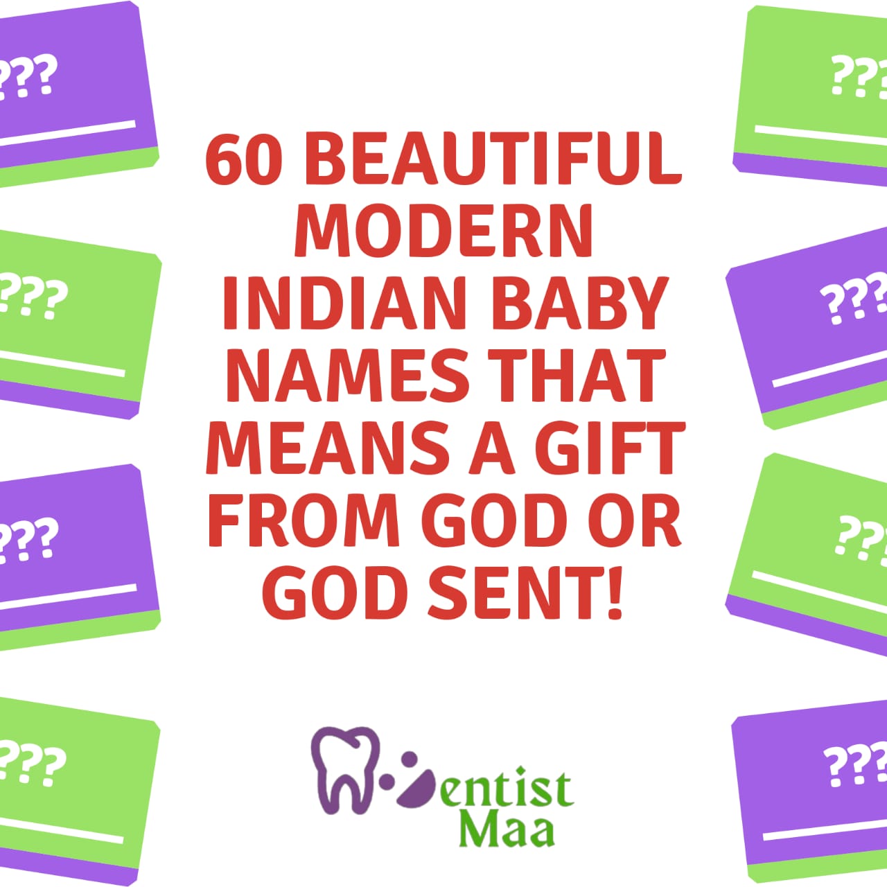 You are currently viewing 60 Beautiful Modern Indian baby names that means a Gift from God or Godsent!!