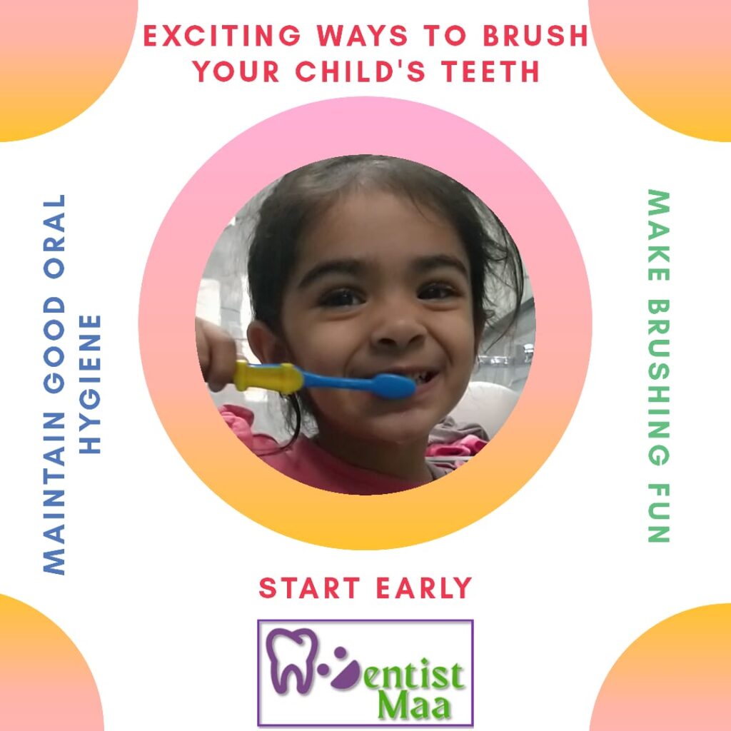 start brushing early to be cavity free