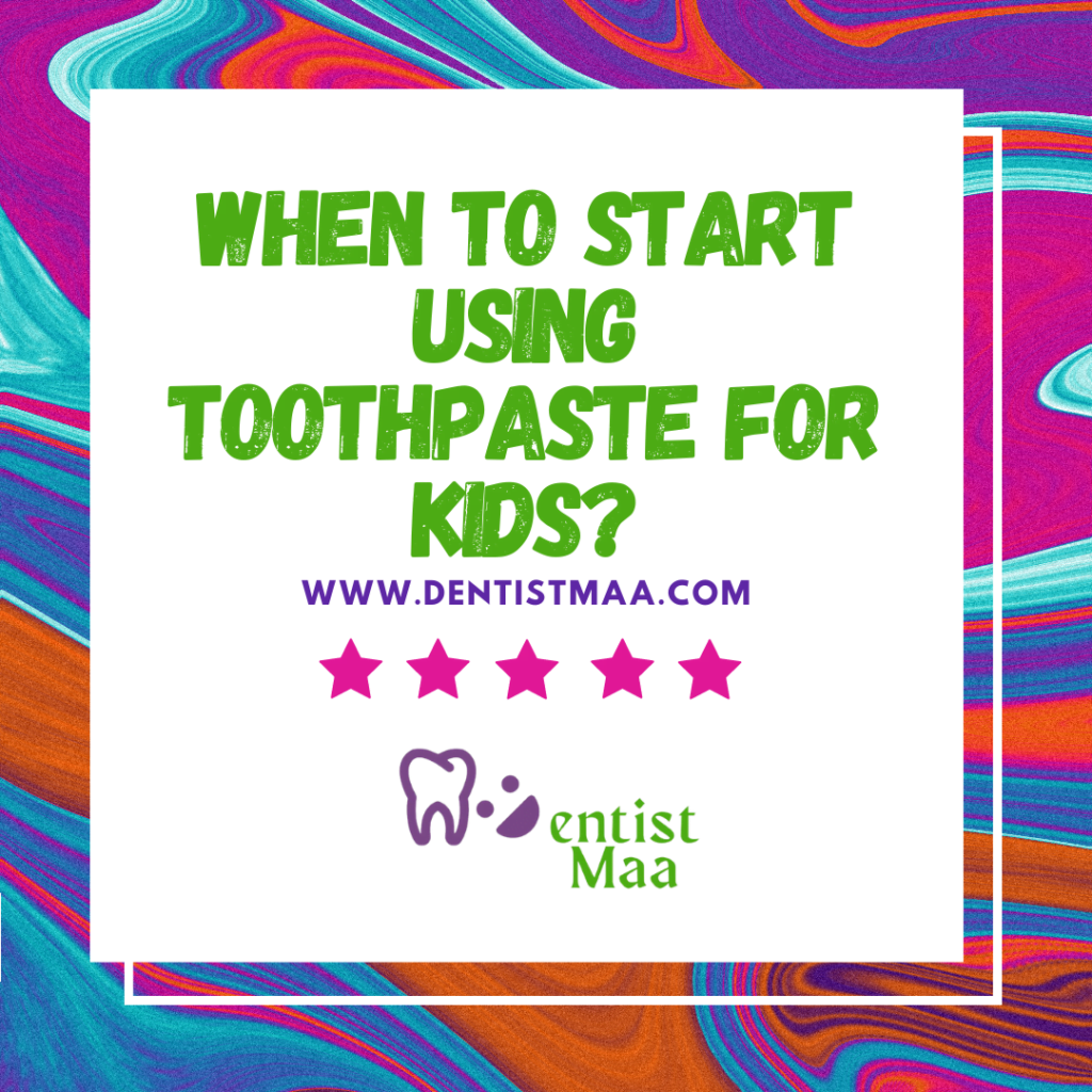 Every parent wants his or her child to have a beautiful and healthy smile. Using toothpaste for kids.