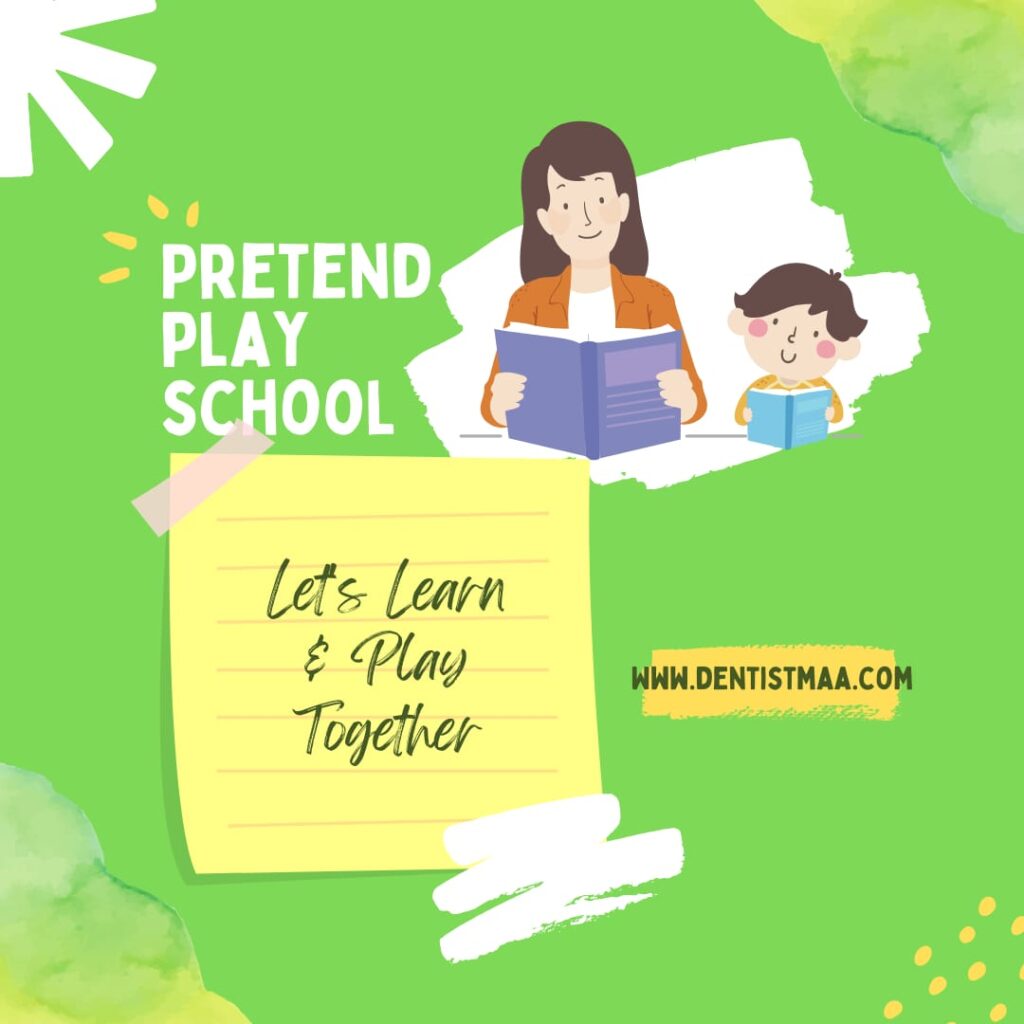 Pretend play or imaginative play school with your child