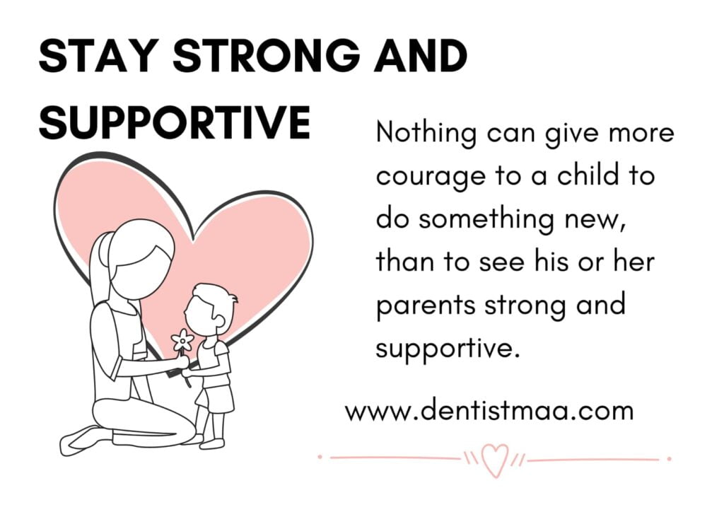 Stay strong and supportive while sending your child to school especially on the first day