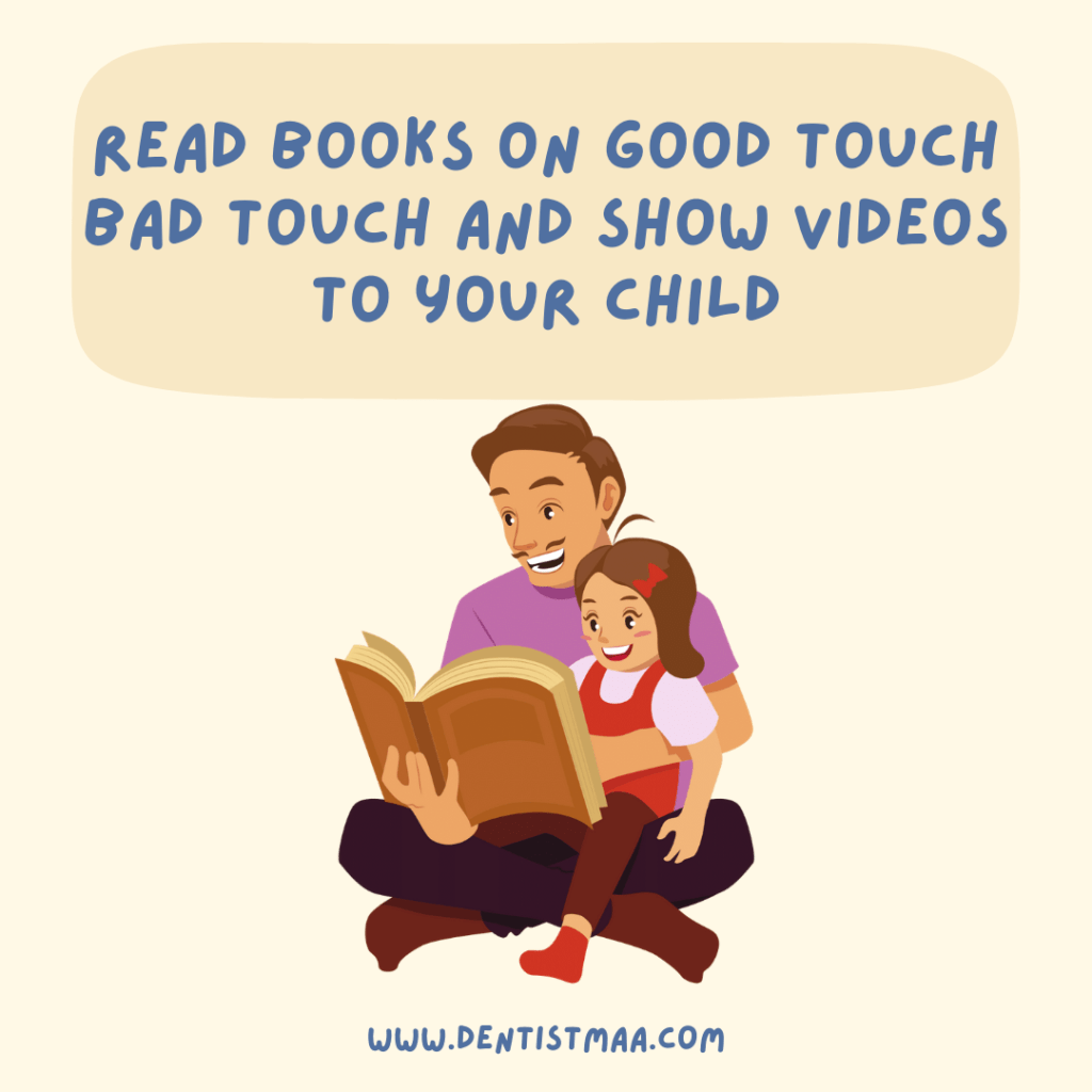 read books to your kids about good touch and bad touch