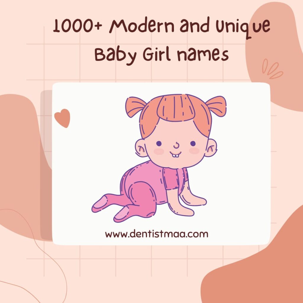 Modern girl baby names 2022
