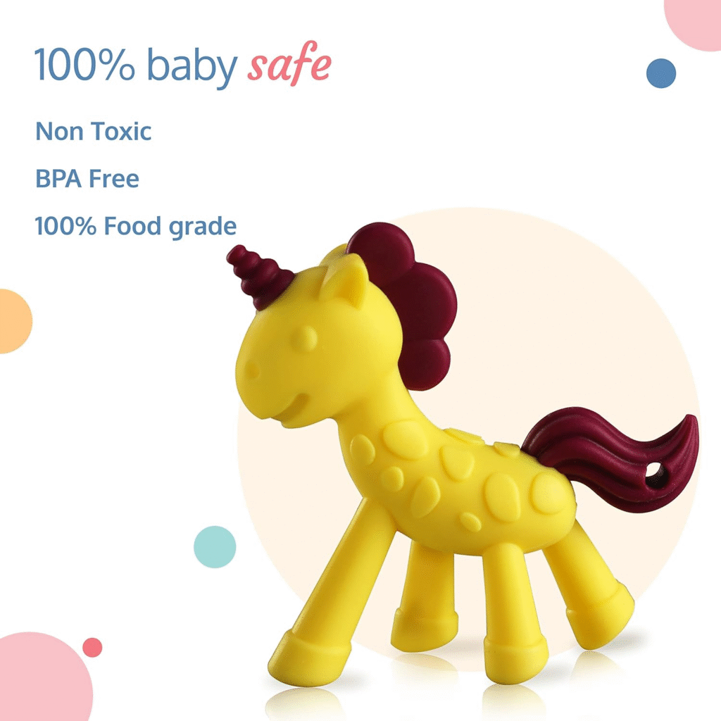 R for Rabbit Giraffe Baby Teether Toy, teethers, sophia the giraffe, silicone teethers, teething, teething helpers, best teether, luvlap, babybee