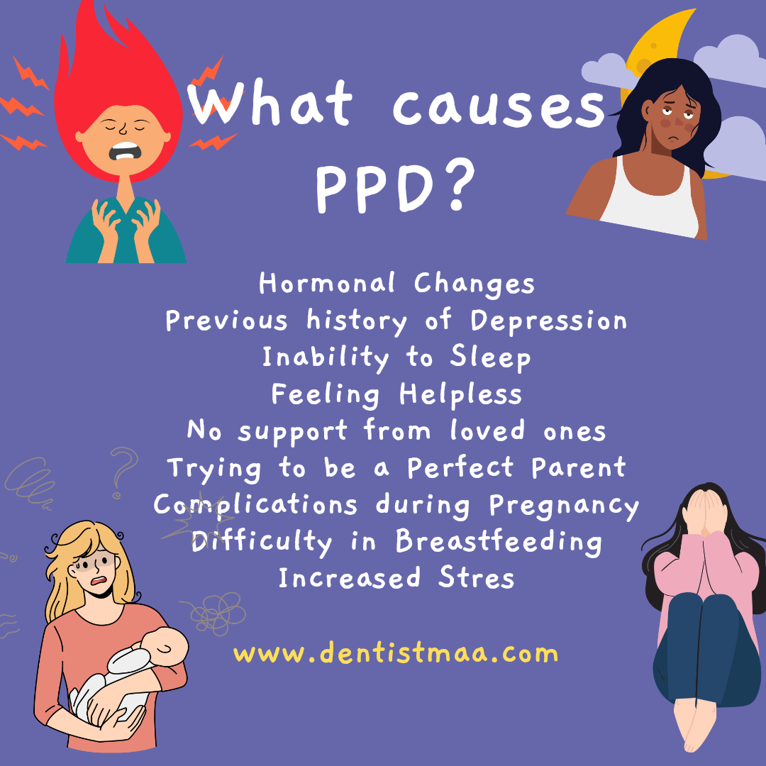 causes of Postpartum depression