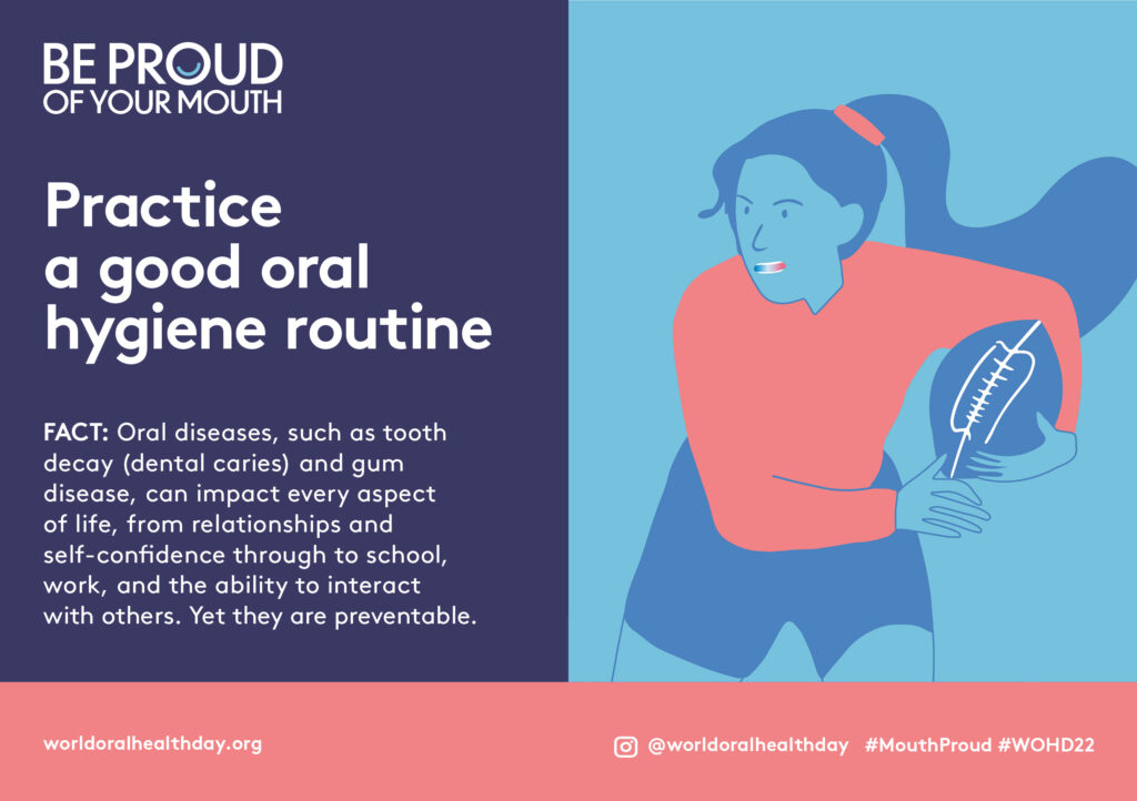 good oral hygiene routine