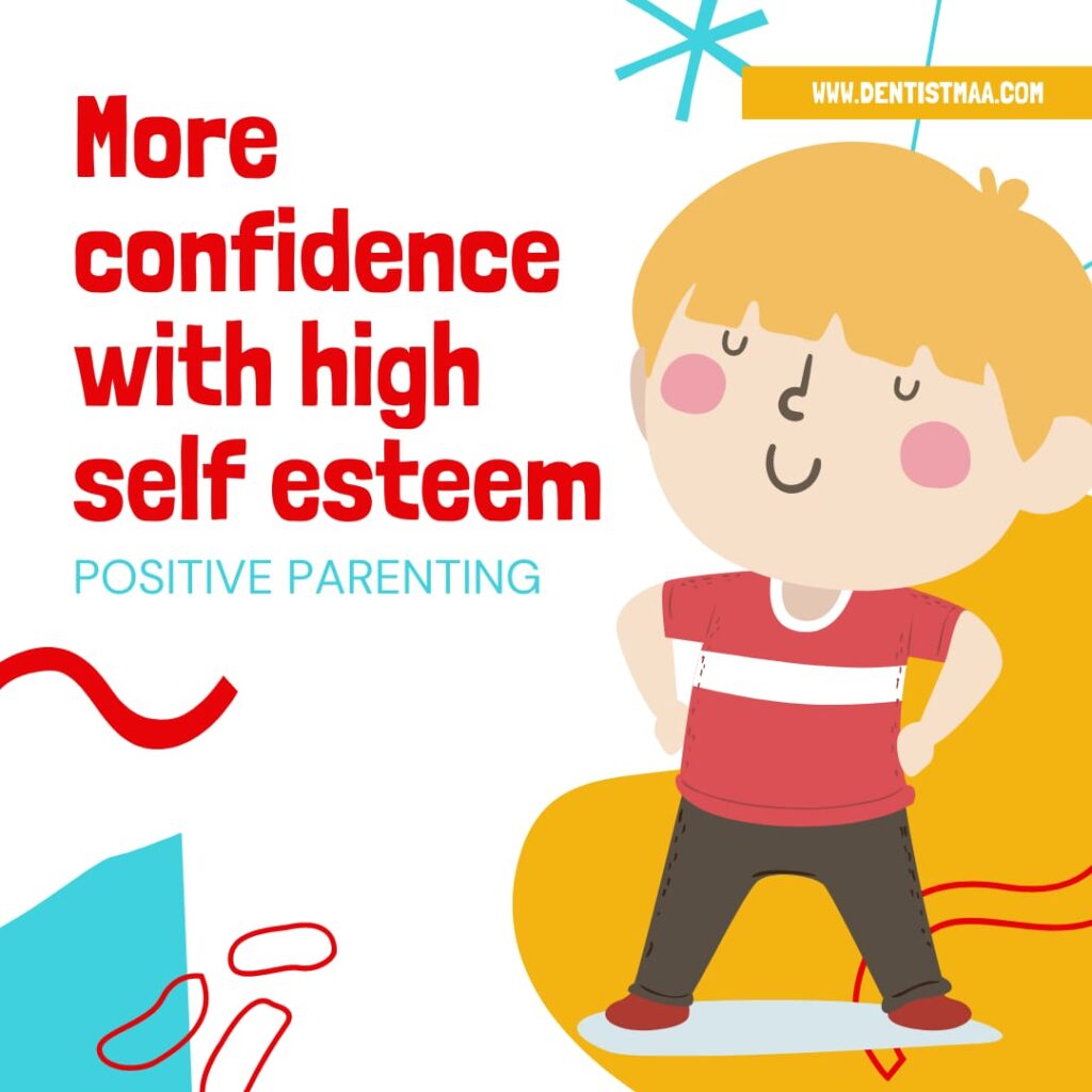 More confidence with high self esteem