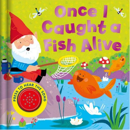 One, Two, Three, Four, Five LYRICS | NURSERY RHYMES | ONCE I CAUGHT. A FISH
