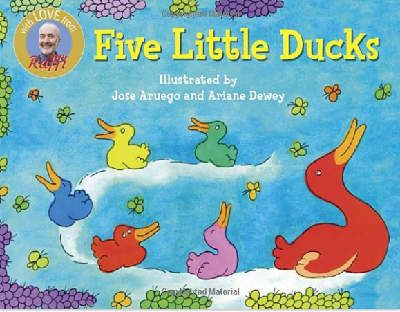 five little ducks Lyrics | Nursery rhymes for kids