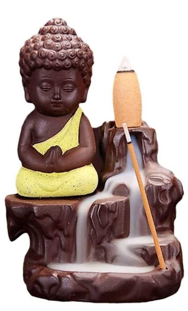 Lord Buddha Smoke Back Flow Cone Incense Holder | Teacher's Day gift ideas | when is Teacher's Day 2022