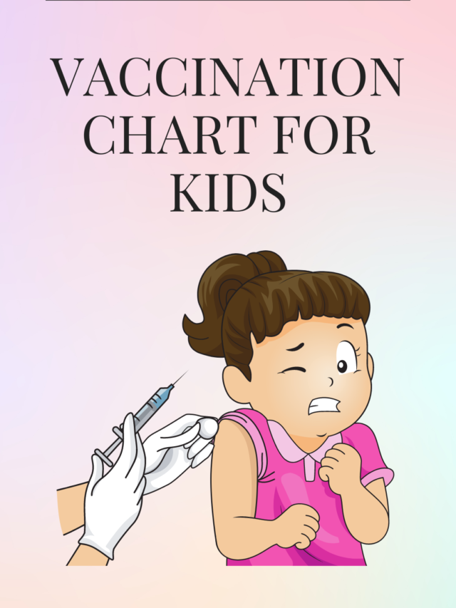 Vaccination chart | kids vaccination | vaccines