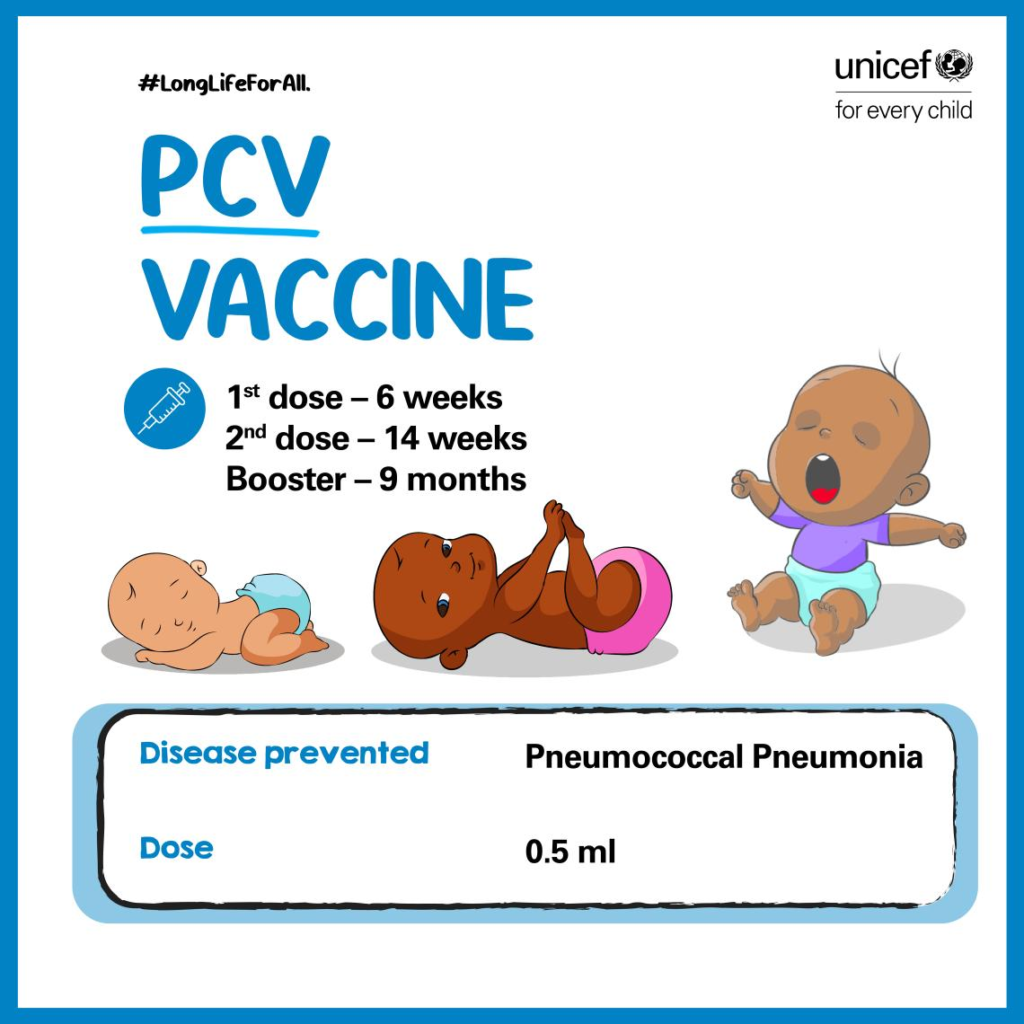 PCV Vaccine | vaccination chart