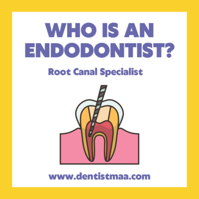 endodontist, endodontics, root canal treatment