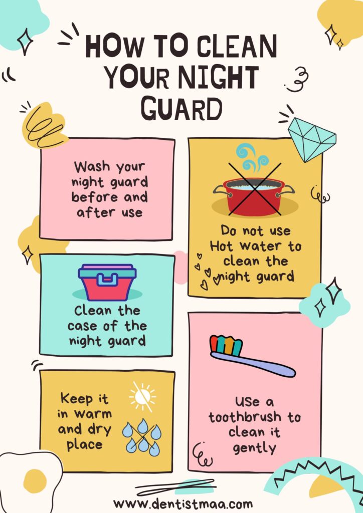 night guards, How to clean the night guards, night guard benefits, night guard teeth, night guard bruxism, night guard cleaner, night guard dental