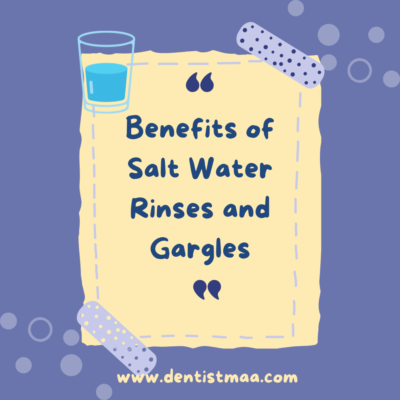 salt water rinses, salt water gargles, salt water mouth rinses, salt water rinses after wisdom tooth extraction
