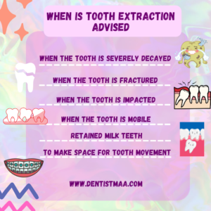 Post Tooth Extraction Instructions: All You Need To Know - DentistMaa