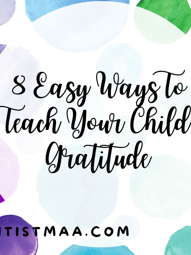 Teaching Gratitude to your kids