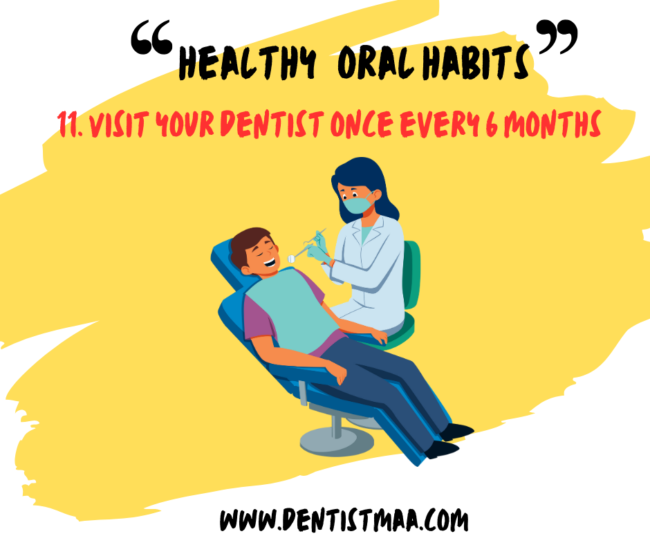 dental, dentiust, visit, dental visit, 6 months, oral health