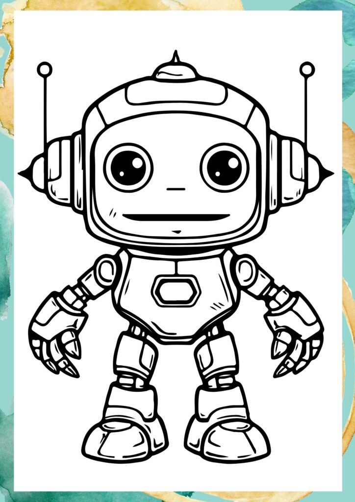 robot, robot coloring pages, robot coloring, robot colouring pages, coloring pages, colouring pages, robot colouring pages