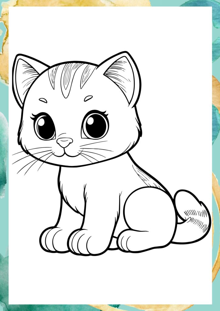 cute cat colouring sheets, coloring sheets, coloring, coloring sheets, coloring pages, colouring pages, sheets, coloro, cat, cute cat, kitten