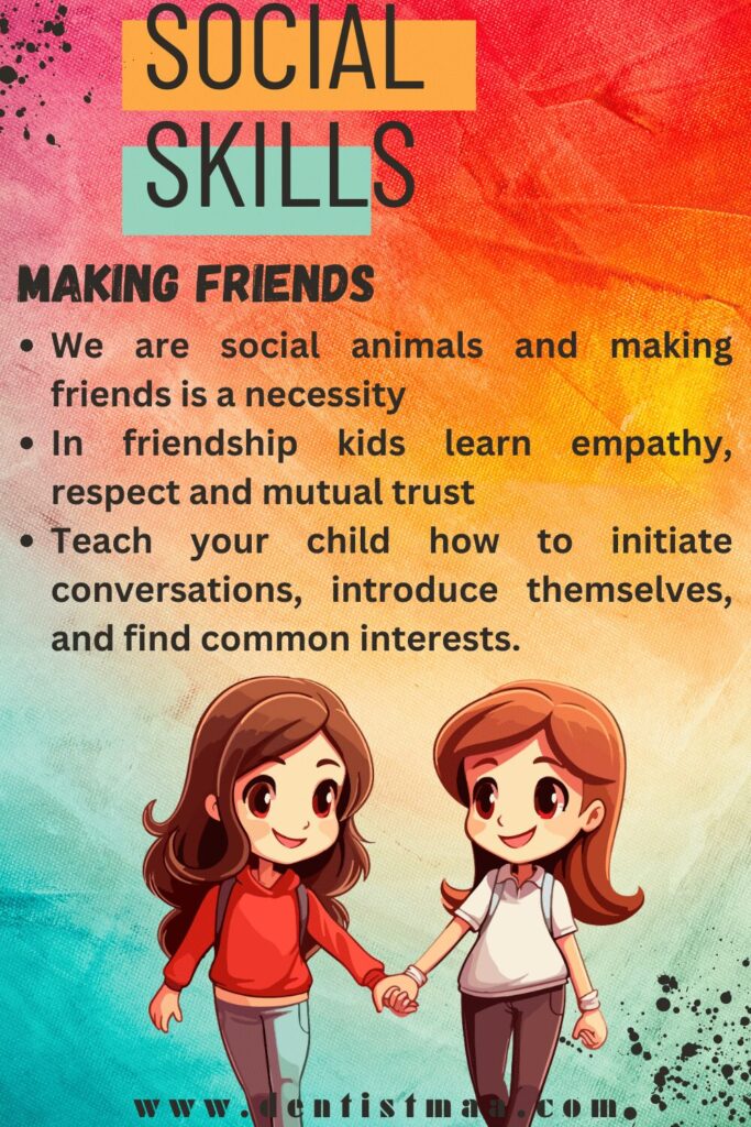 making friends, social skills, skills, empathy, mustual trust, respect, child, friends, friendship