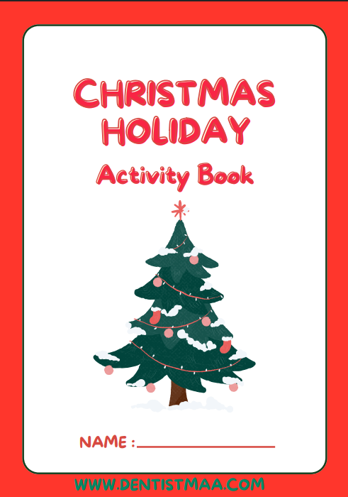 Christmas Activity Book, Activity book, book, christmas, merry Christmas