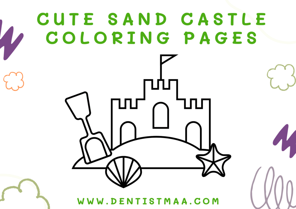 Sand Castle Colouring Pages, Sand Castle, Castle Colouring Pages, Sand Castle, Sand Castle Coloring Pages, Coloring pages, Colouring pages