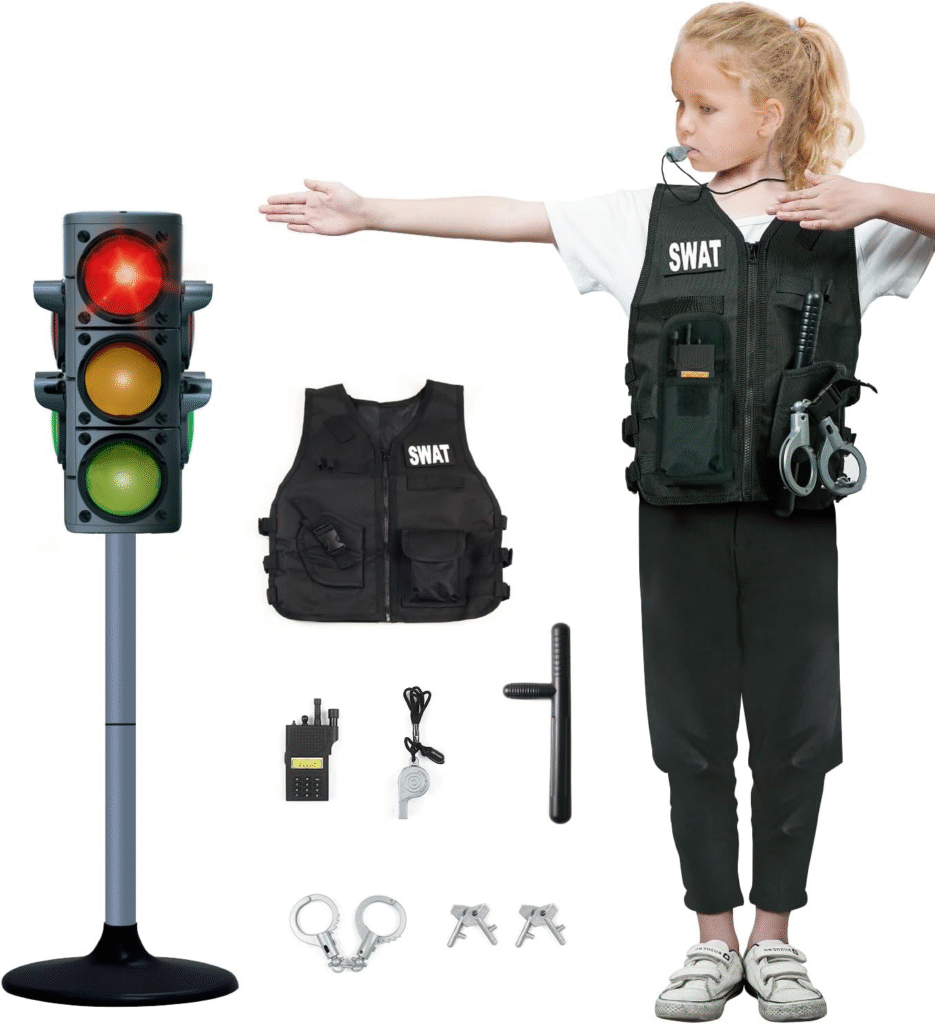 Top 10 Must Buy Traffic Light and Road Safety Toys and Books for Kids 15 Learning about traffic lights and road safety at a young age is very important for the safety of our children. So, in this article, I have compiled the 10 best traffic light and road safety toys and books for children to help them learn better. The books and toys are recommended by parents and have positive reviews.
