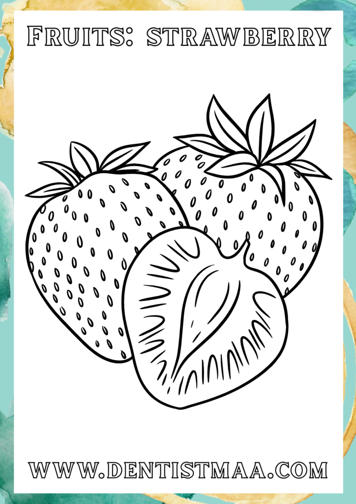 free fruit coloring pages printable, fruit coloring pages, fruit coloring, pages, fruit coloring pages, fruit colouring pages, strawberry coloring pages, strawberry