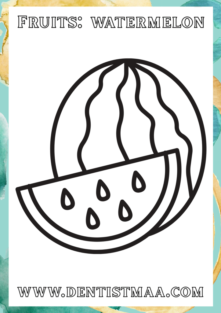 free fruit coloring pages printable, fruit coloring pages, fruit coloring, pages, fruit coloring pages, fruit colouring pages, watermelon colring pages, watermelon