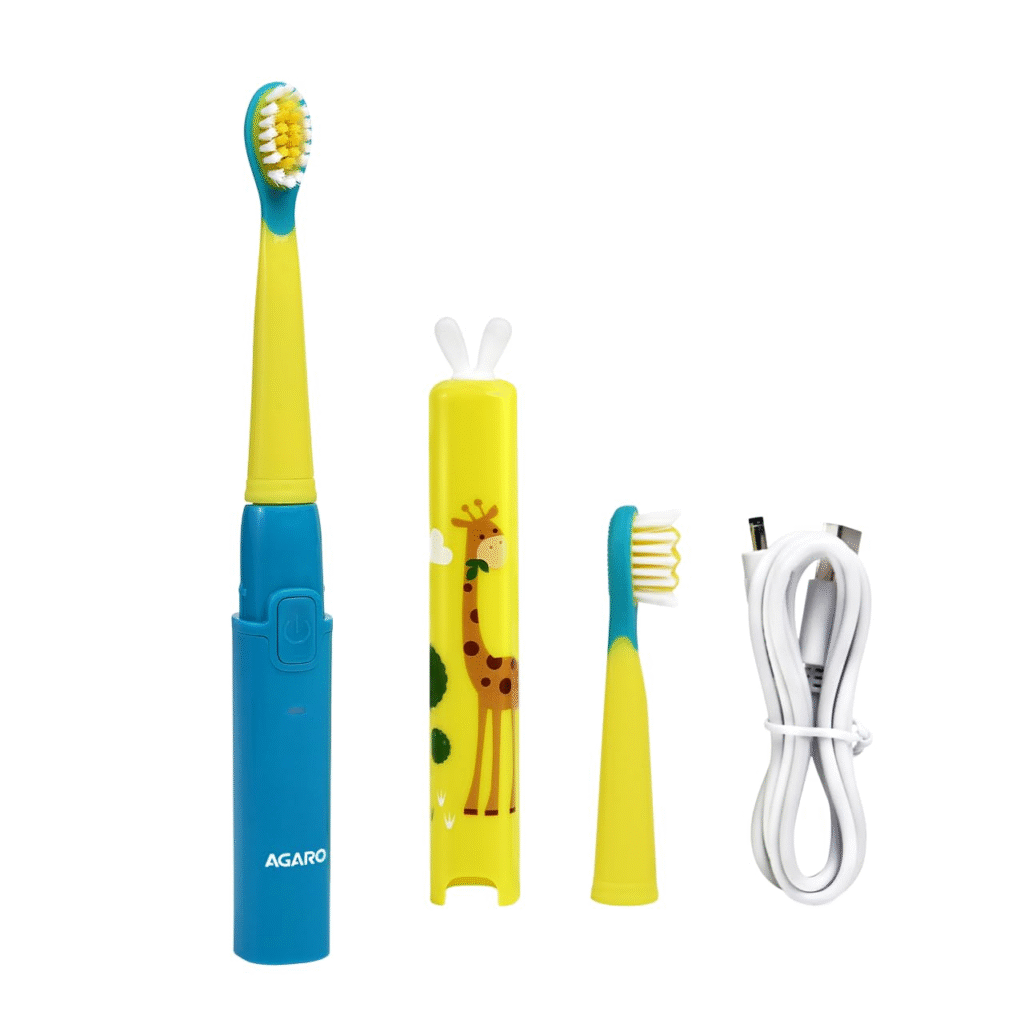 15 Best Kids Toothbrush Agewise For Good Oral Health: Dentist Recommended 18 Agaro, Colgate Kids Toothbrush, Toothbrush, TOothbrush for kids, Best toothbrush for kids, electric toothrbush, Agaro kids electric toothbrush