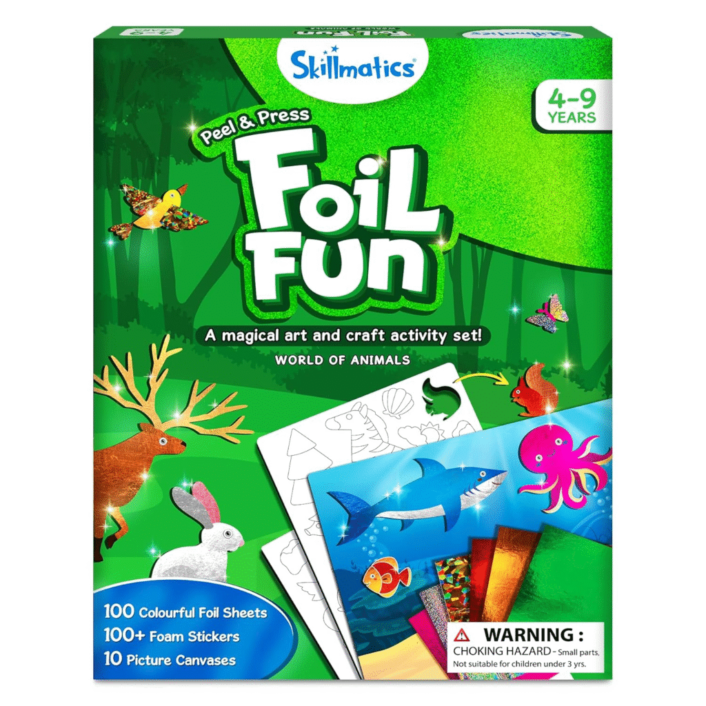 Shop the 11 Best Art and Craft Kits for your Kids Aged 4-10: Available in India 13 Art and craft kits, DIY, art, craft, activities, screen free, mess free, fine motor skill, bonding, quality time, painting, stickers, foam, foail, colours, colors, gift, return gift, origami, fun, mould painting