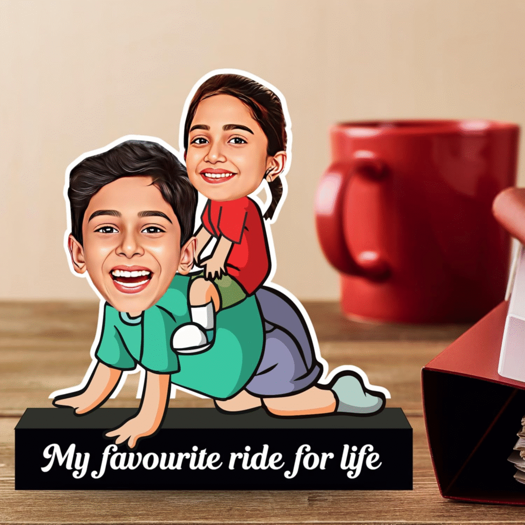 Rakhi 2025: 10 Heartwarming Personalized Gift Ideas for Your Loving Sibling 10 Rakhi 2025, Raksha bandhan, Rakhi 2025 Gift Ideas, Rakhi 2025 heartwarming gift ideas, happy rakhi, sibling, brother, sister, name rakhi, photo frame, led lamp, led rotating lamp, character caricature photo frame