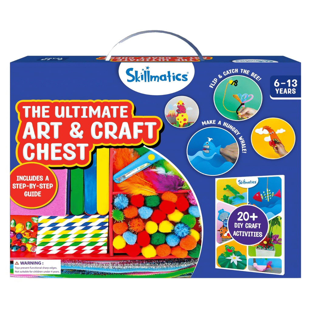 Shop the 11 Best Art and Craft Kits for your Kids Aged 4-10 Available in India 7 Art and craft kits, DIY, art, craft, activities, screen free, mess free, fine motor skill, bonding, quality time, painting, stickers, foam, foail, colours, colors, gift, return gift, origami, fun, mould painting