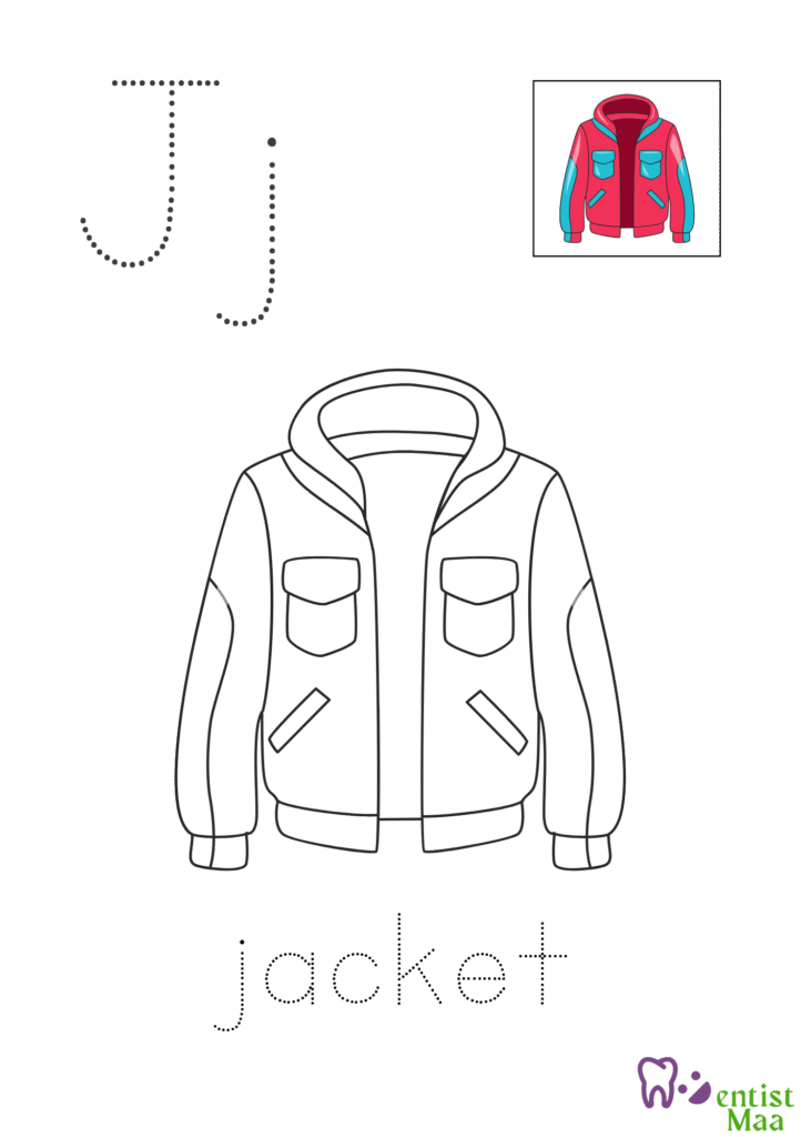 alphabet tracing and colouring book