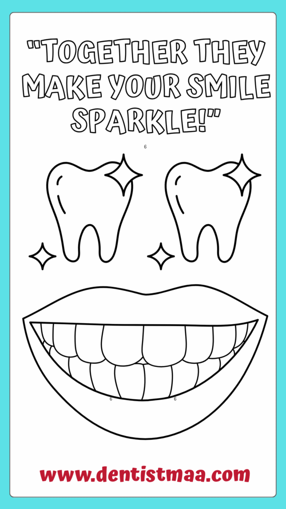 dental health, Dental health colouring pages, dental health coloring sheets, dental health coloring pages