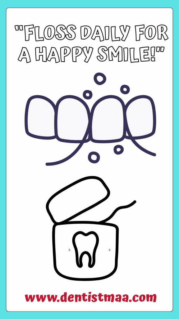Kids love to colour, and it is one of the best ways to enhance their fine motor skills. Also, dental health is one of the most important things to teach our kids from a very young age. So, here I have curated super simple, fun and attractive dental colouring pages for your precious little one to help him or her know the importance of dental health and also have some fun.