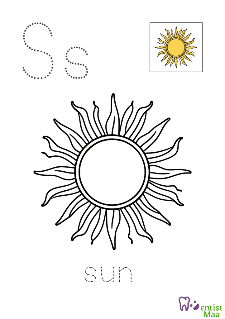 alphabet tracing and colouring book