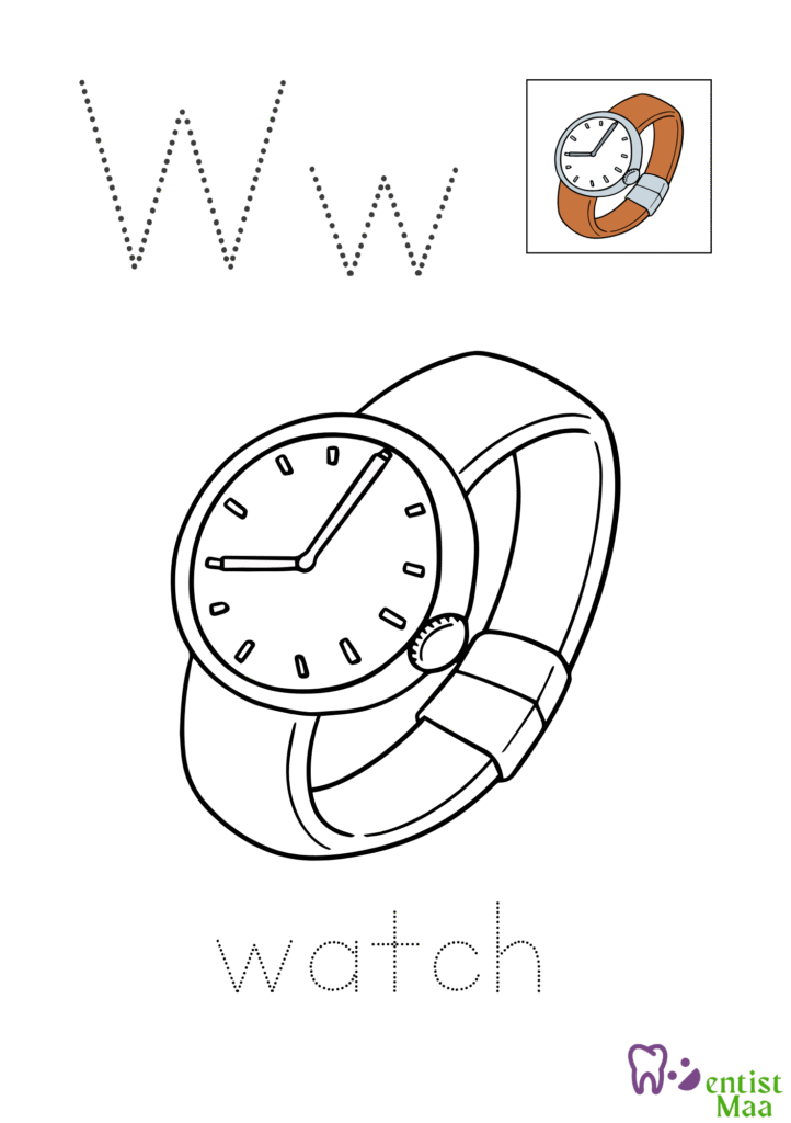 alphabet tracing and colouring book