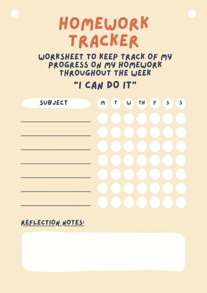 Homework Tracker